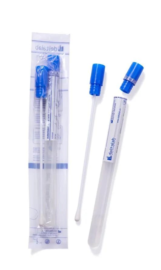 Swabs with media