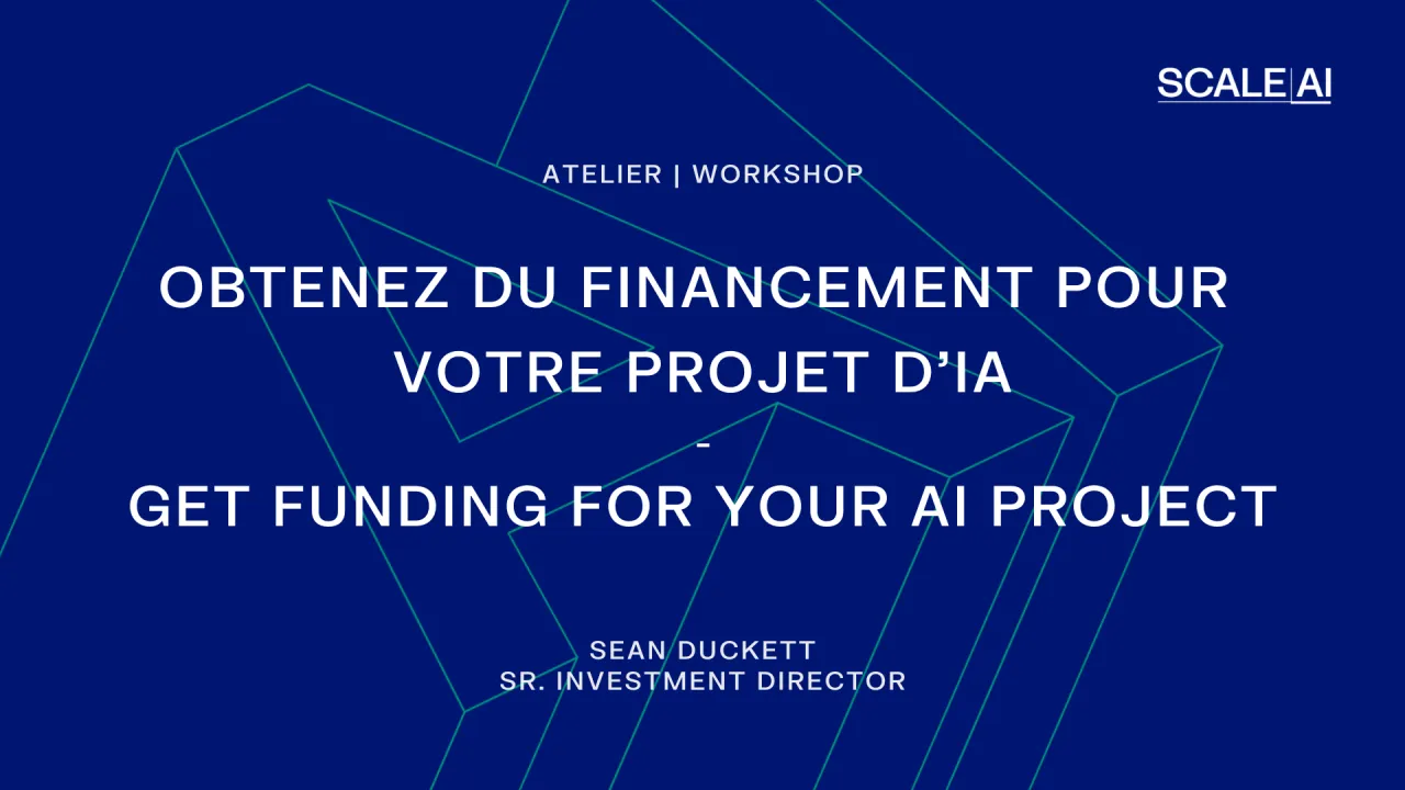 Securing Funding for Your AI Projects