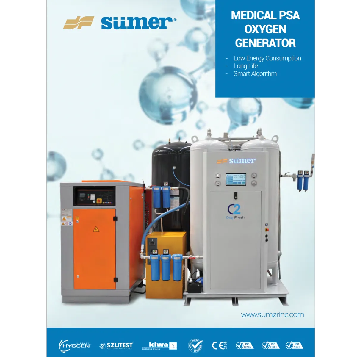 Sumer Oxyfresh Oxygen Generators