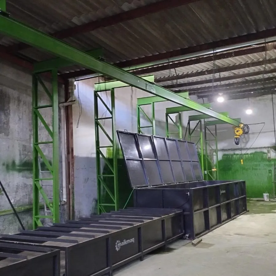 Tanque de Pintura Por Imersão