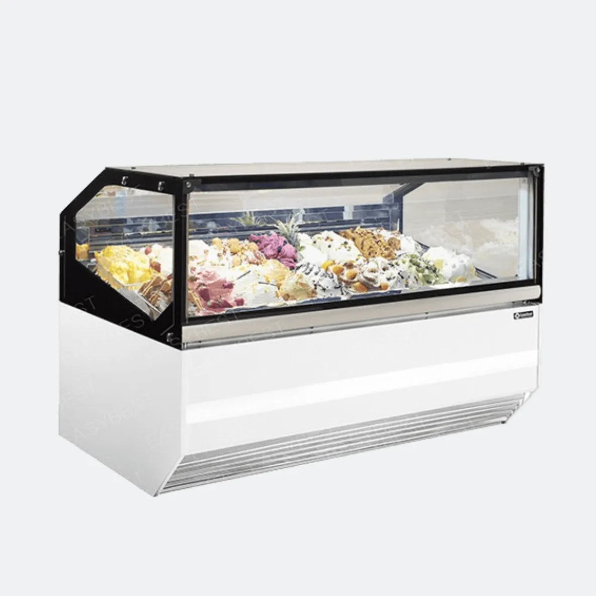 VITRINE EXPOSITORA PROFISSIONAL DE GELATO - MODELO JULY