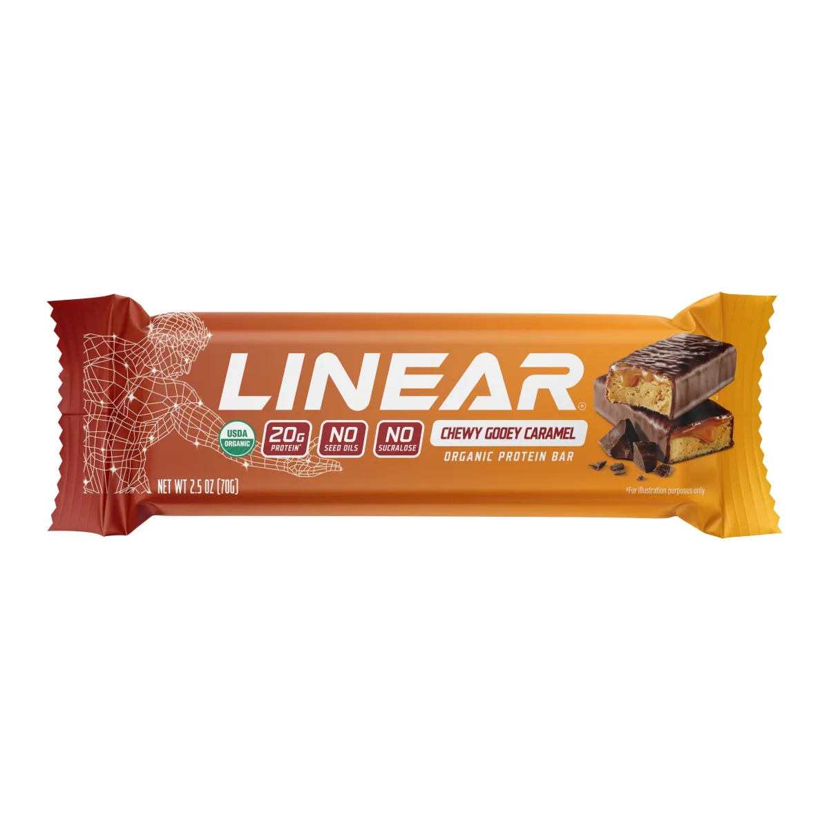 Linear Chewy Gooey Caramel
