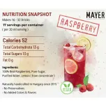 Mayer Premium Raspberry Syrup / Cordial