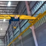 Ponte rolante univiga apoiada e suspensa