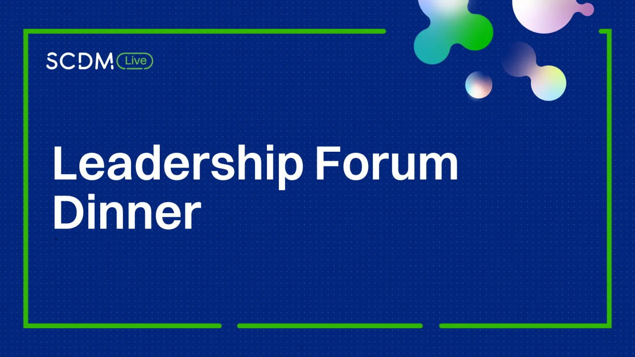 Leadership Forum Dinner