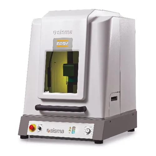 EASY, “all-in-one” desktop laser marking system.
