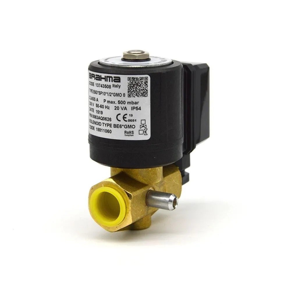 Válvula Solenoide Brahma E6G (Sem Regulagem)