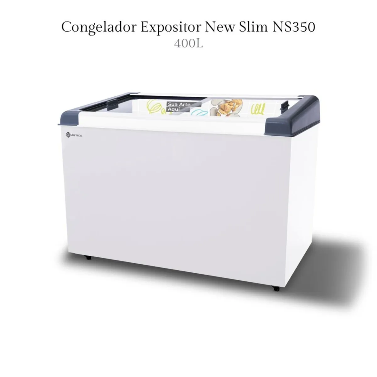 NS350 | Congelador Expositor New Slim 400 Litros