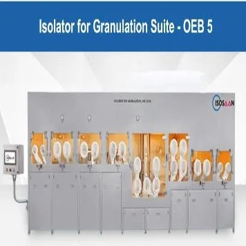 Isolator for Granulation Suite 10 Kgs - OEB 4/5 (Containment Solution for Granulation Suite)