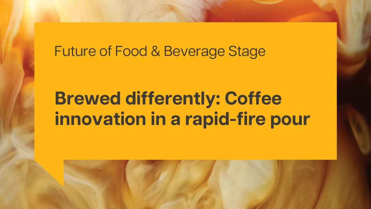 Brewed differently: Coffee innovation in a rapid-fire pour