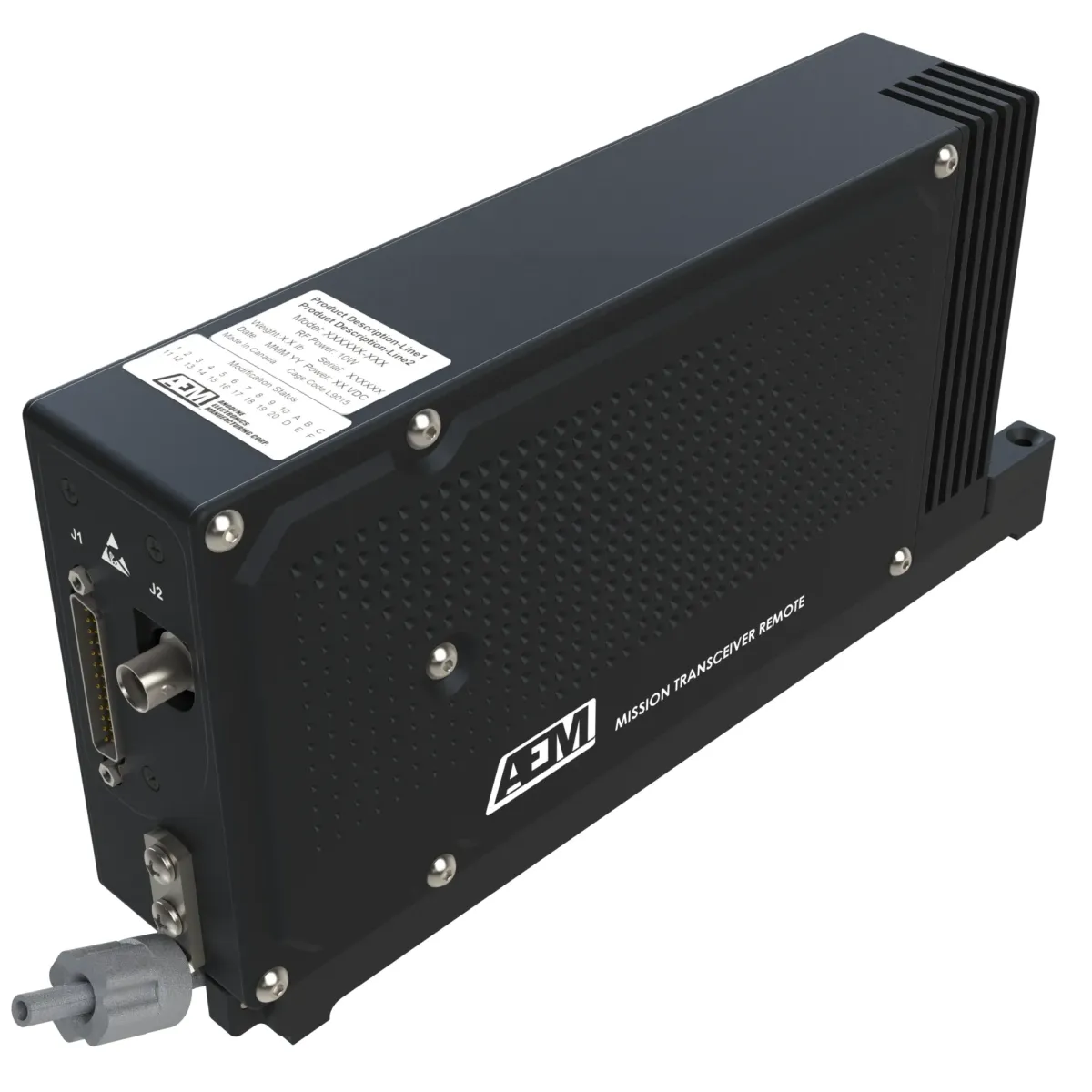 MTR138-000GNW Rugged Remote-Mount Radio