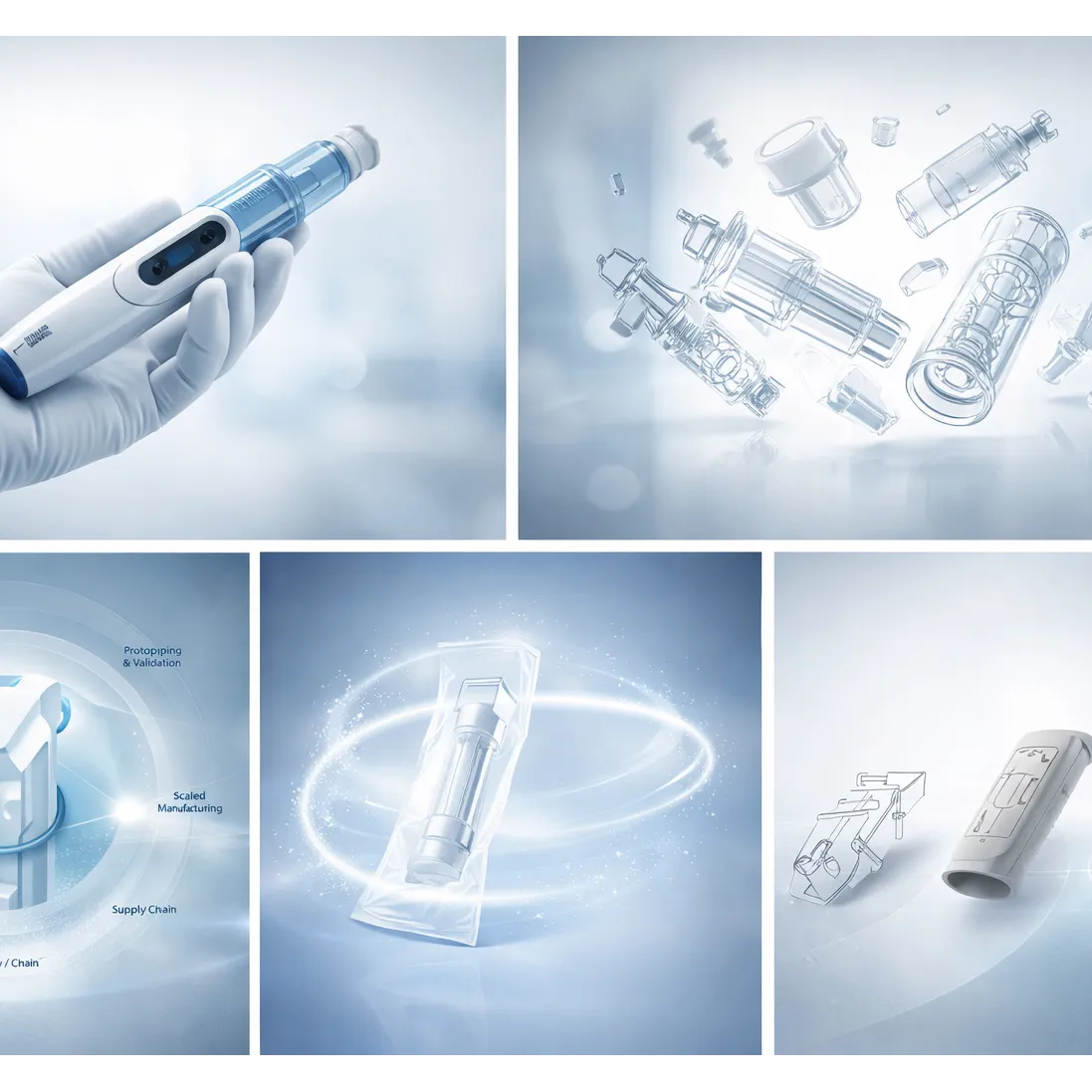 Drug-delivery Plastic Components