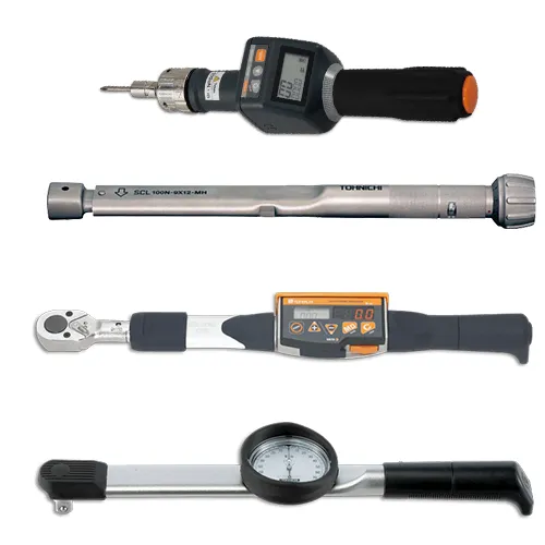 Clés et tournevis dynamométriques de production