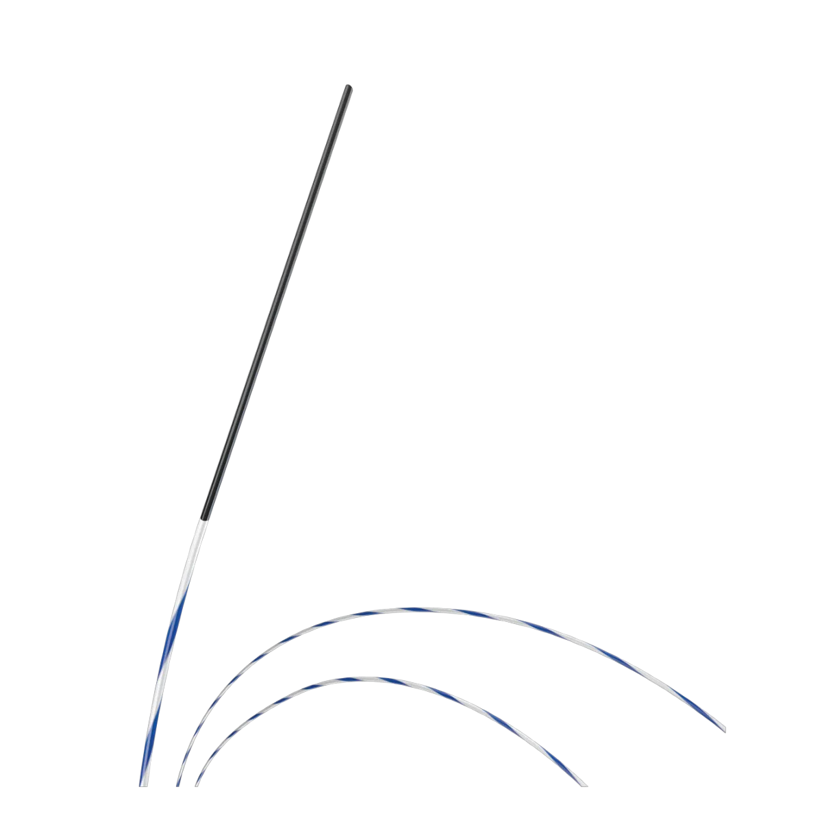 Hybrid Stripe Guidewire