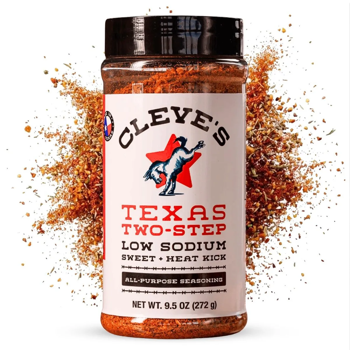 Cleve's Gourmet All Purpose Two-Step Seasoning, Sweet Heat Seasoning for Grilling & Cooking, Seasoning with Bright Herbs & Warm Spices