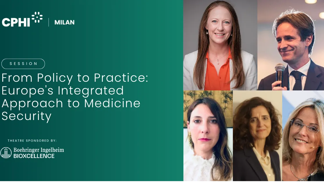 From Policy to Practice: Europe's Integrated Approach to Medicine Security