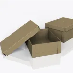 Máquina Vertical para Colar e Tampar Caixas