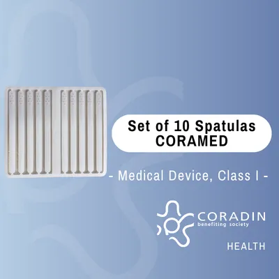 Set of 10 Spatulas CORAMED