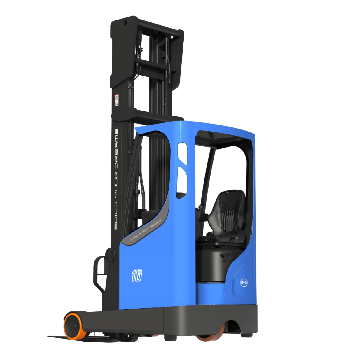 Empilhadeira Elétrica Retrátil BYD RTR