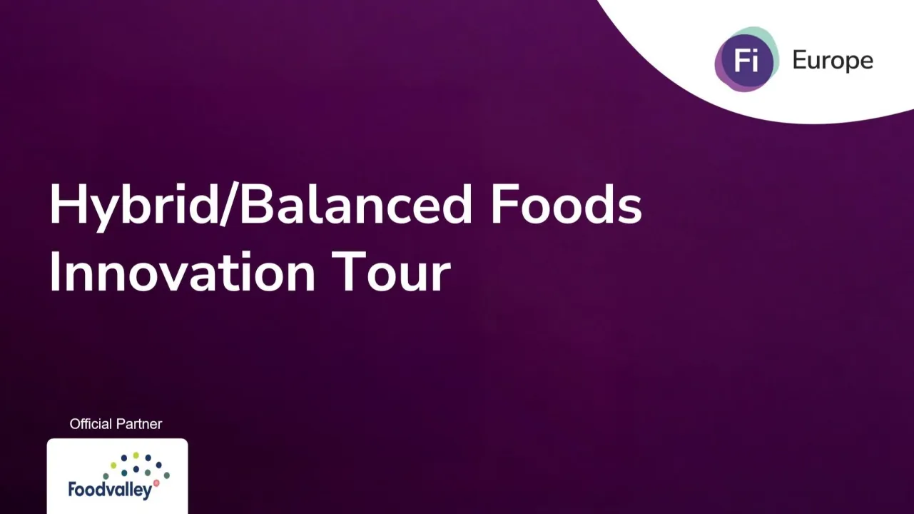 Hybrid/Balanced Foods Innovation Tour