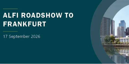 ALFI Roadshow to Frankfurt