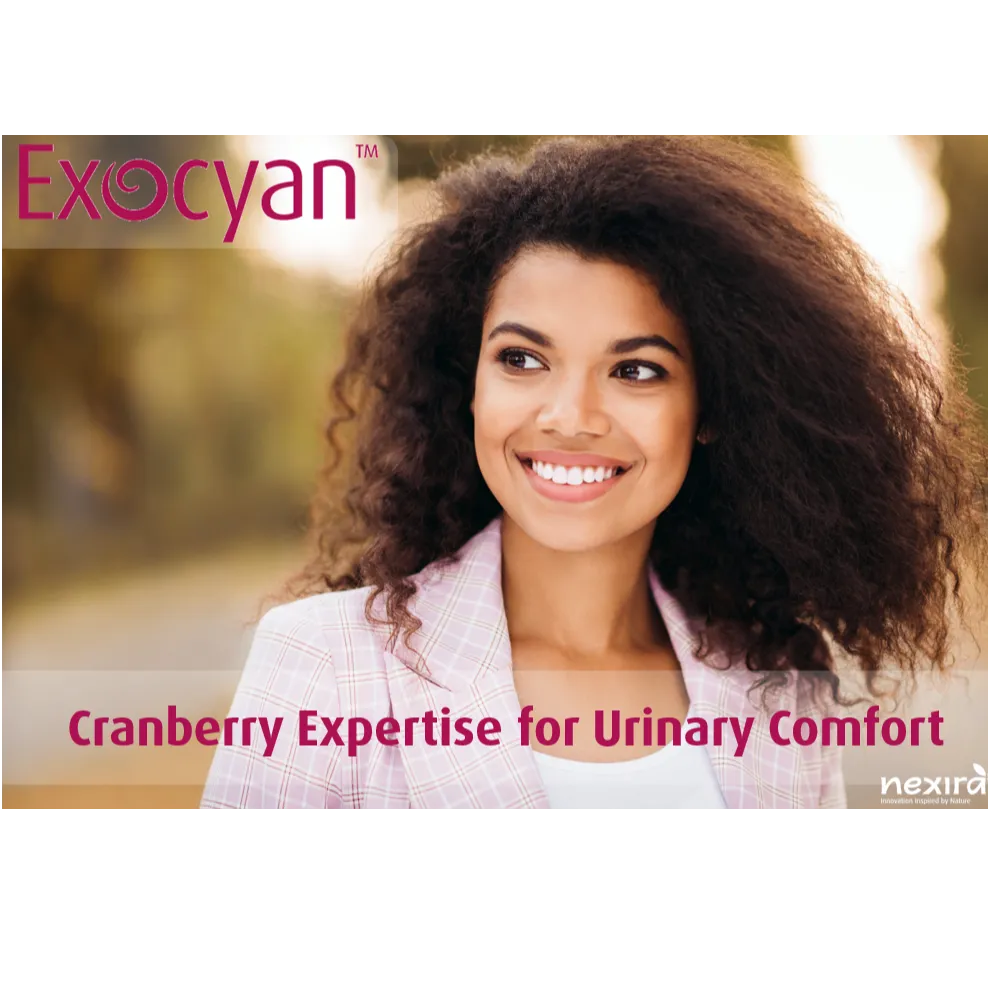 Exocyan TM Natural Cranberry Extracts for Urinary Tract Health