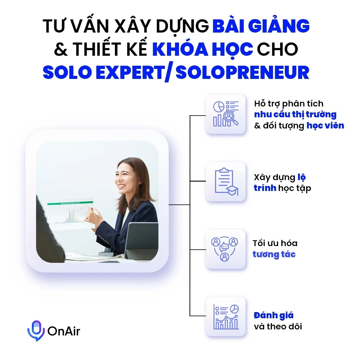 Tư vấn xây dựng bài giảng & thiết kế khóa học cho Solo Expert/Solopreneur