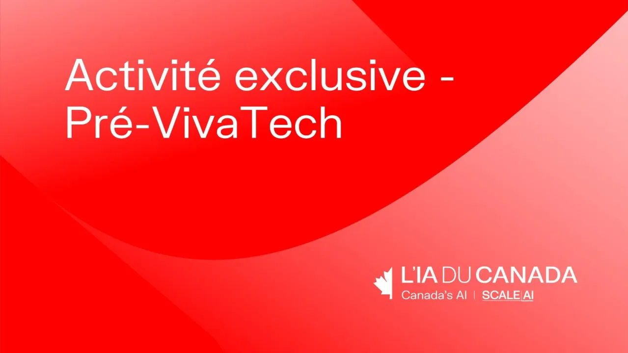 Pre-VivaTech - Exclusive Activity (French)