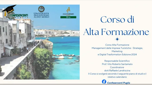 PRESENTAZIONE CORSO ALTA FORMAZIONE MANAGEMENT E MARKETING DELLE IMPRESE TURISTICHE