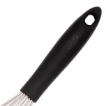 Batedor Manual Profissional Aço Inox Weck 45cm Cabo PP Preto