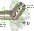 DYNAVARIACOR, CONNECTOR THAT MAKES ALL PIPES MORE FLEXIBLE