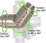 DYNAVARIACOR, CONNECTOR THAT MAKES ALL PIPES MORE FLEXIBLE