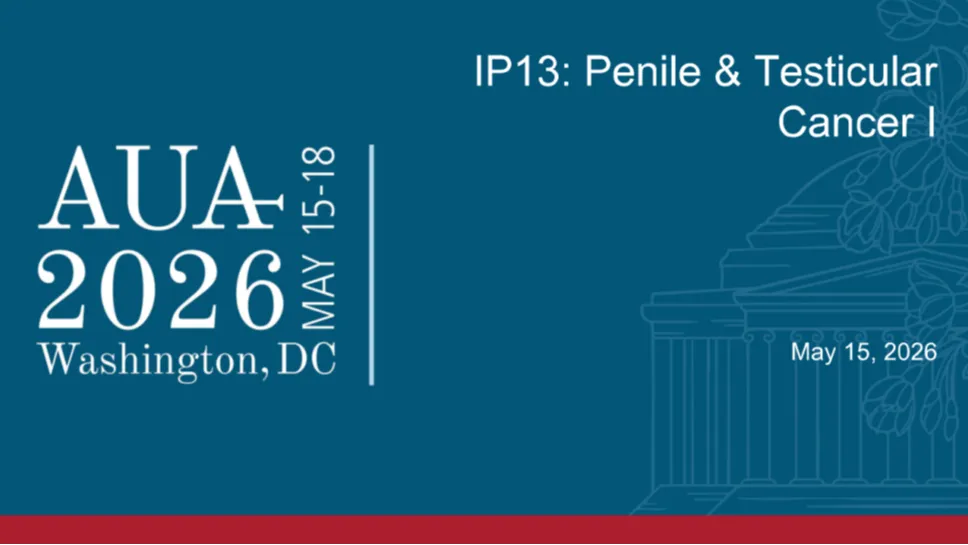 IP13: Penile & Testicular Cancer I