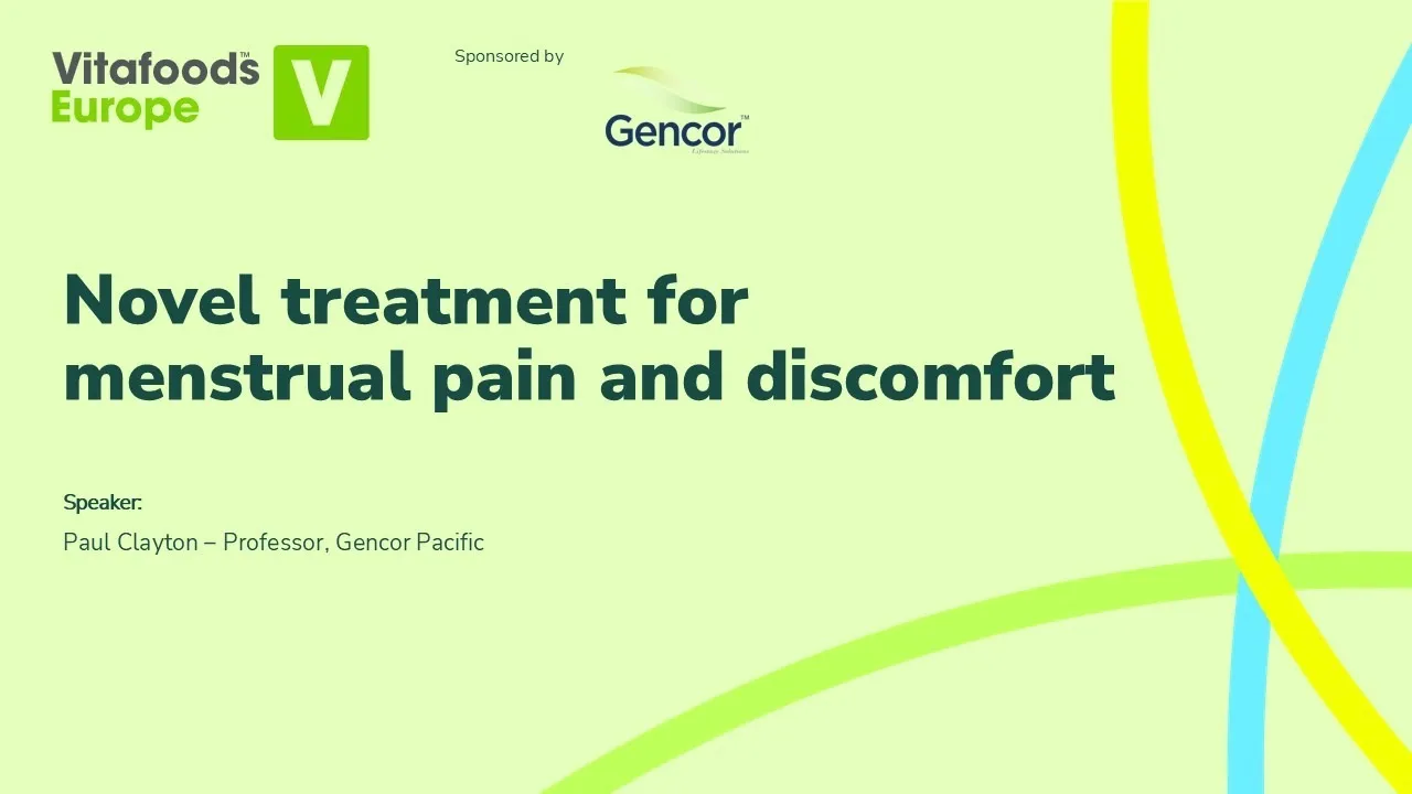 Novel treatment for menstrual pain and discomfort
