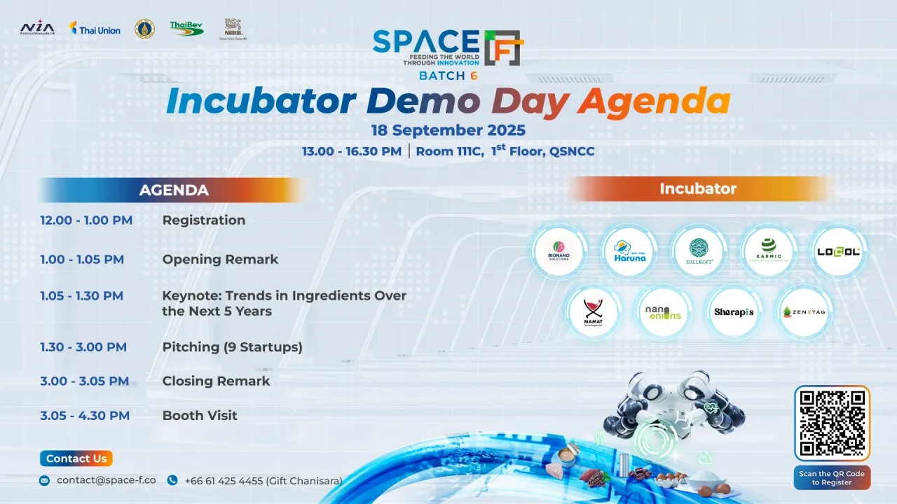 SPACE-F Batch 6 Incubator Demo Day