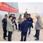 The Taklamakan Desert area in the southern Xinjiang region