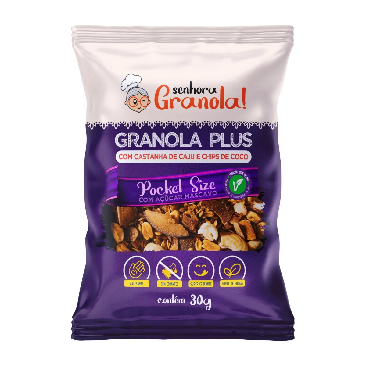 Granola Plus 30g - Ideal para Delivery
