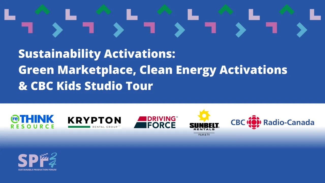 Sustainability Activations: Green Marketplace, Clean Energy Activations & CBC Kids Studio Tour