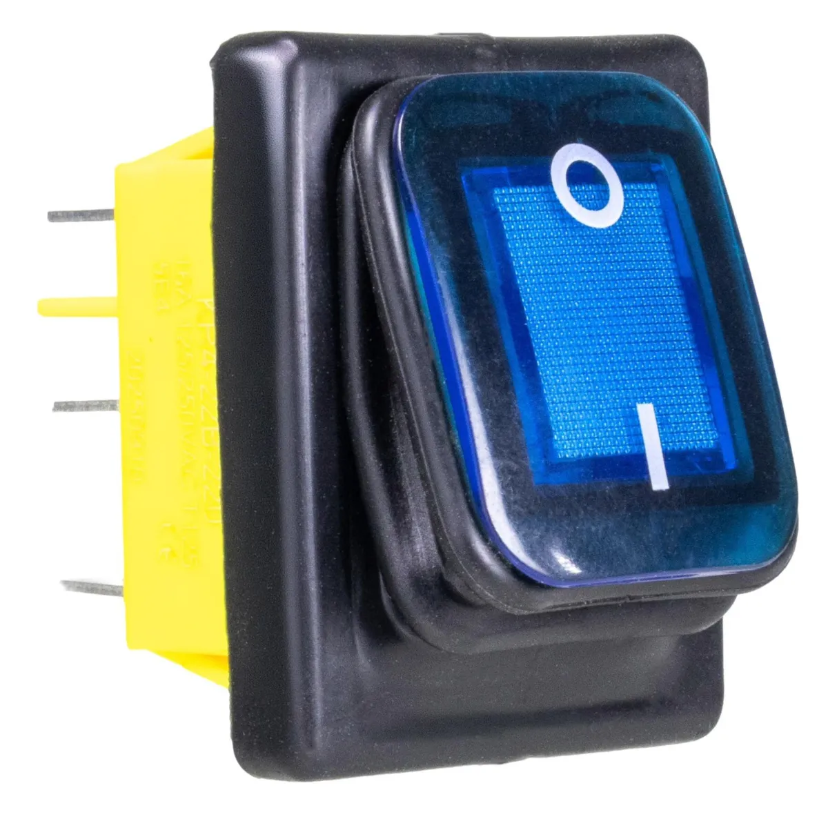 Chave Gangorra Iluminada On-On 2 Posições Retentivas - 2 Polos - 16A 250VCA - LED 220V