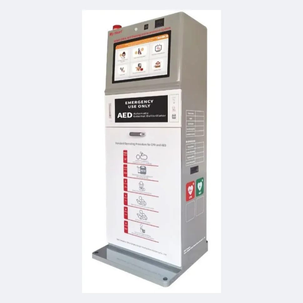 Equipamento inteligente de treinamento e avaliação de RCP e DEA