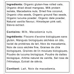 Mango, Coconut, Macadamia, Lucuma | Available in 3 sizes