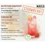 Mayer Premium Strawberry Syrup / Cordial