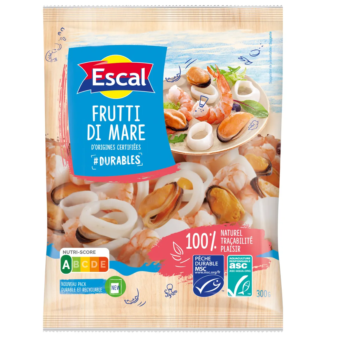 Frutti di Mare, ASC/MSC, frozen