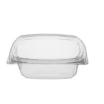 12oz Dome PET Hinged Lid Container/XDJ-MRV-12T