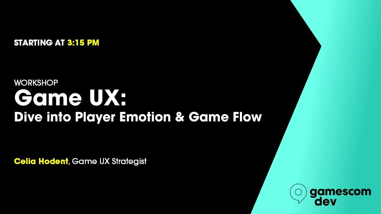 Game UX: Dive into Player Emotion & Game Flow