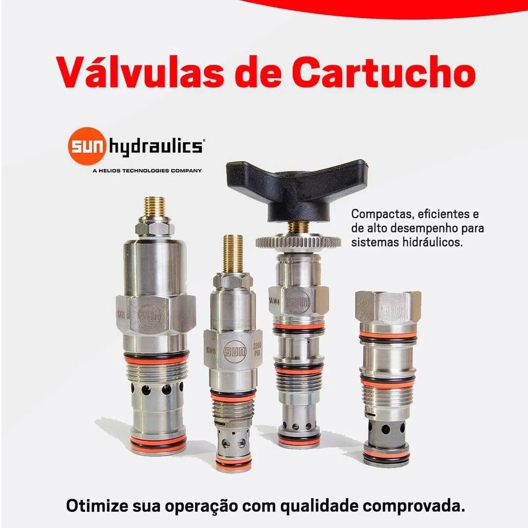 Válvulas Insertáveis Sun Hydraulics