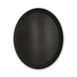 Bandeja Oval Antiderrapante 59x49cm