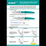 SAFETY SCALPEL WITH RETRACTABLE SHEATH
