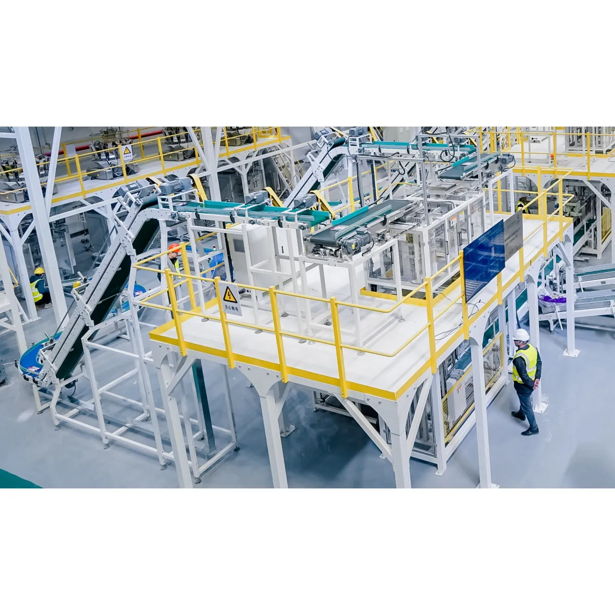 Fully automatic secondary packaging production line
