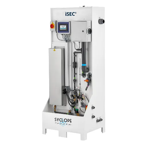 iSEC 30 - 2000 g/h - new generation of salt electrolyzers for public pools